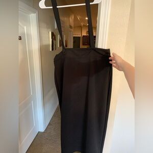 Women’s suspender pinafore skirt